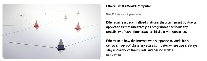 Ethereum: the World Computer