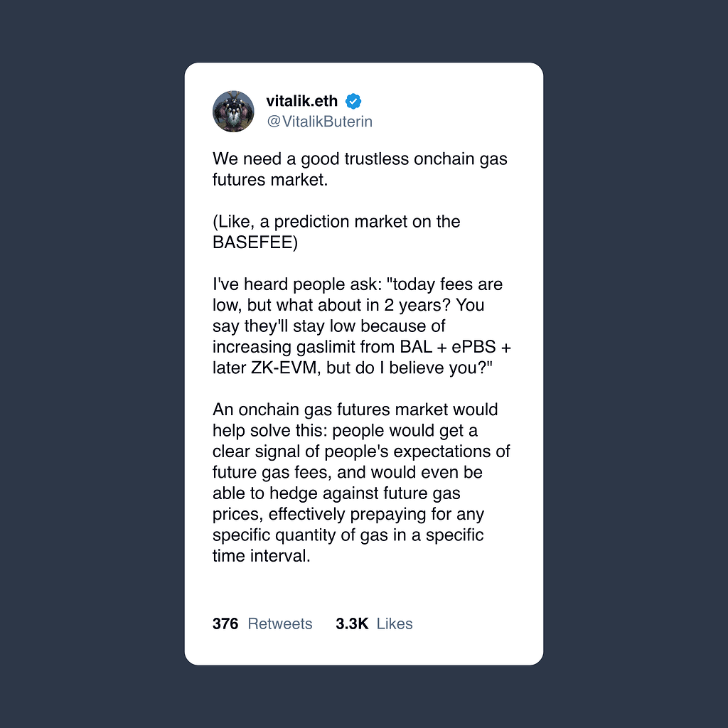 關於協議內Gas期貨